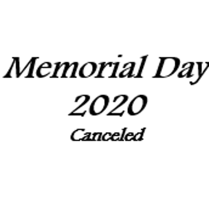 Memorial Day 2020