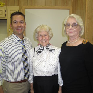 Life-long friends: Ryan Agee, Jewel McAfee & Vivian Dennis-Monzingo