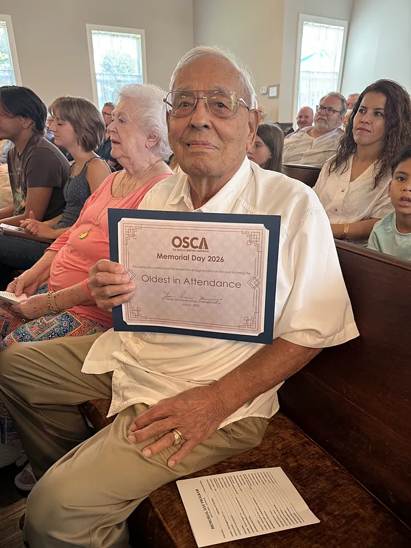 Oldest: Glinn White (94)