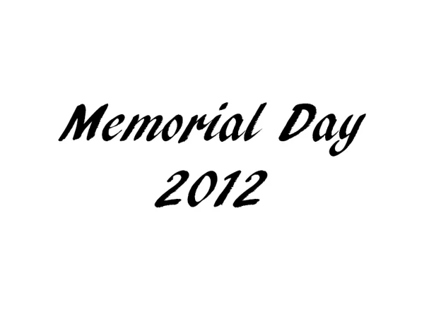 Memorial Day 2012