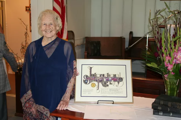 Jewel McAfee honored