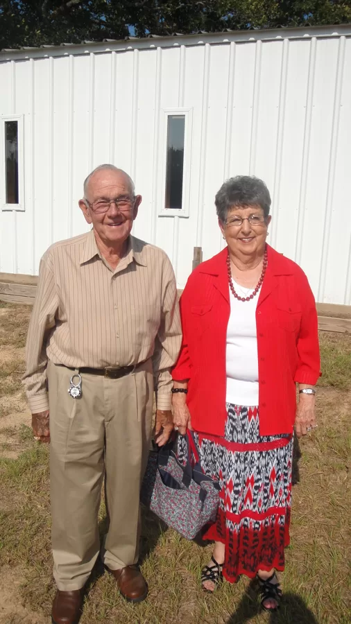 Louis Agee (retired Board Member) and Jo Ann Agee