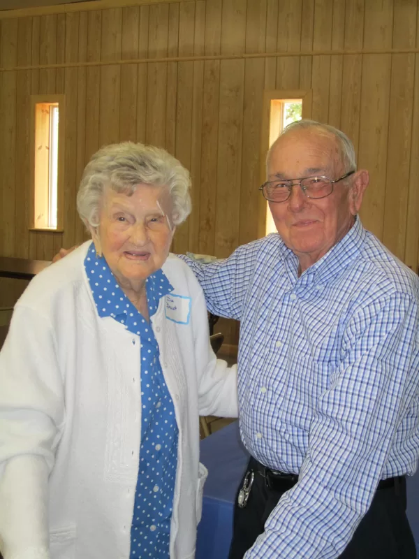 Ina Barnett and Louis Agee